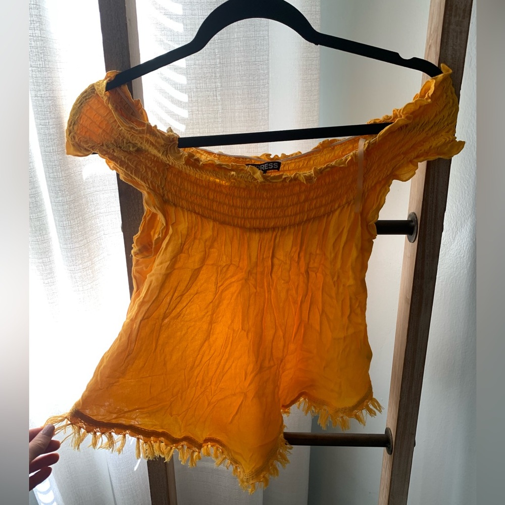 Express off the shoulder top